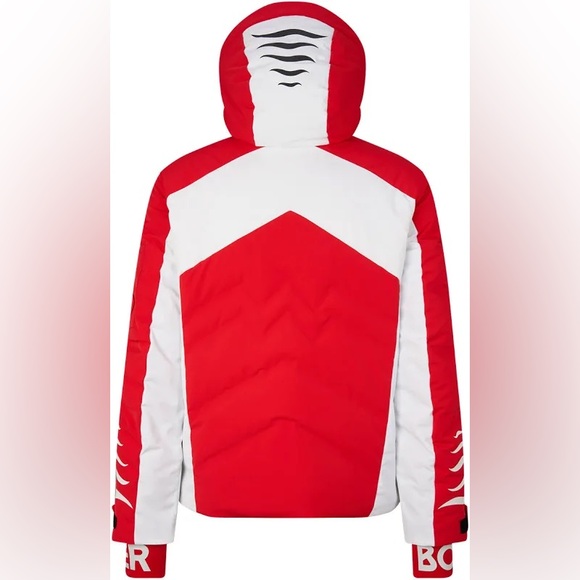 Bogner Jessy-D Down Ski Coat color fast red - Picture 4 of 14